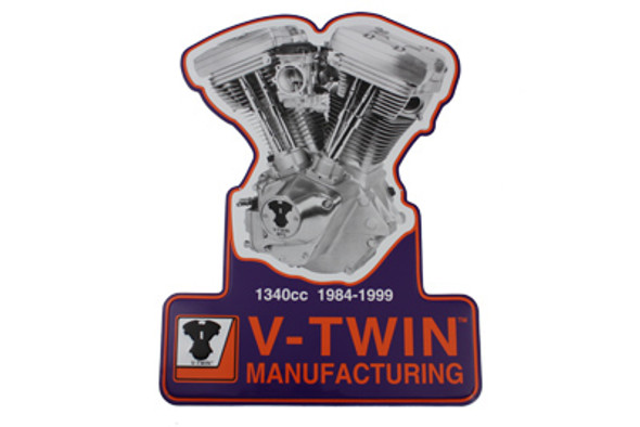V-Twin - 48-0030 - 1340 Evolution Engine Plaque