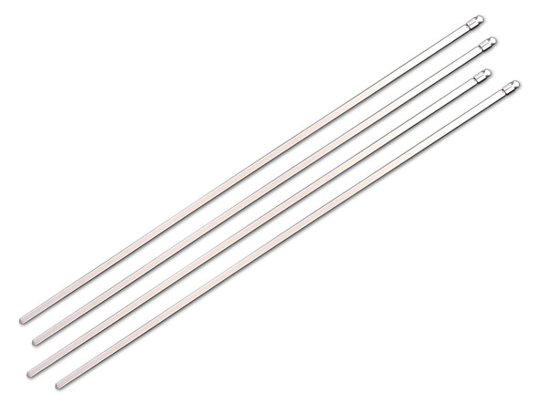 V-Twin - 48-0125 - 14 inch Stainless Steel Self Lock Tie Wraps