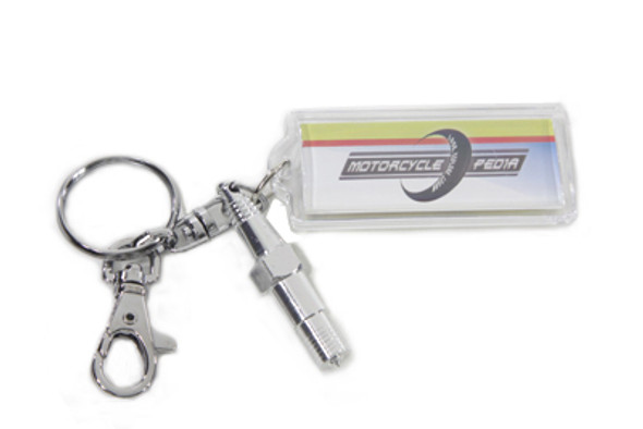 V-Twin - 48-0236 - Spark Plug Design Keychain