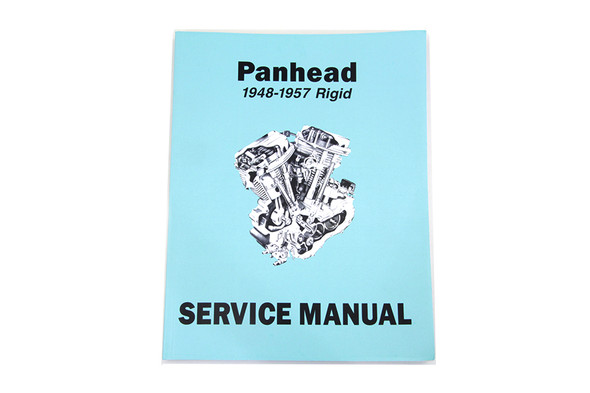 V-Twin - 48-0373 - Factory Service Manual for 1948-1957 Panhead and Rigid