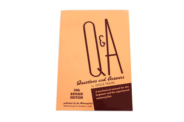 V-Twin - 48-0407 - Q & A Service Manual