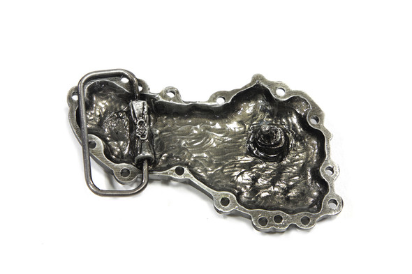V-Twin - 48-0471 - Panhead Cam Cover Belt Buckle