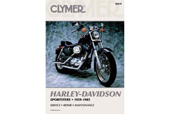 V-Twin - 48-0587 - Clymer Repair Manual for 1959-1985 XL