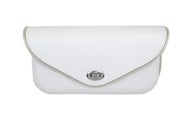 V-Twin - 48-0812 - Windshield Pouch With Silver Edge Trim - Fits 1960-1984 Harley-Davidson FL