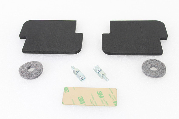 V-Twin - 48-0822 - Battery Caution Tag & Terminal Kit Brass - Fits 1930-1934 Harley-Davidson VL, 1936-1940 EL, 1929-1952 WL, 1941-1964 FL, 1929-1930 J, 1938-1948 UL