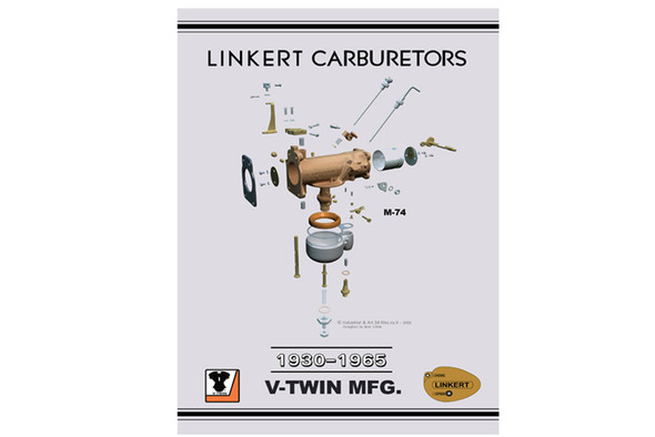 V-Twin - 48-0856 - 1930-1965 Linkert Carburetor Parts Book