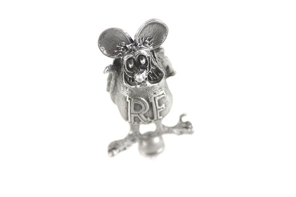 V-Twin - 48-0868 - Pewter Rat Fink Ornament