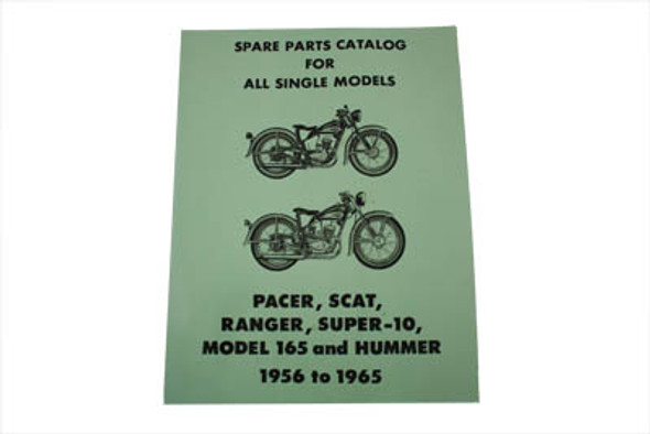 V-Twin - 48-0982 - Hummer Spare Parts Catalog for 1956-1965