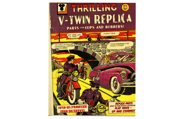 V-Twin - 48-1364 - V-Twin Panhead Parts Dope Reference Guide - Fits 1948-1952 Harley-Davidson EL, 1948-1965 FL