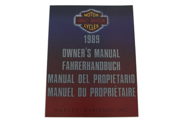 V-Twin - 48-1578 - OE Factory Service Manual for 1989 Big Twin International