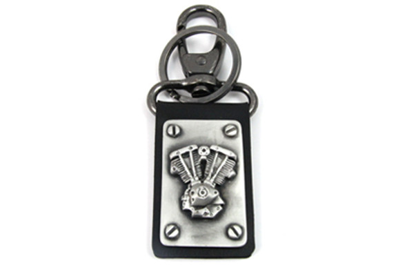 V-Twin - 48-1661 - Shovelhead Motor Keychain