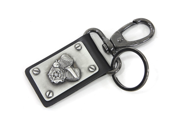 V-Twin - 48-1664 - Flathead Motor Keychain