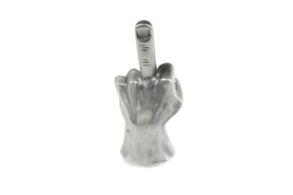 V-Twin - 48-1815 - Middle Finger Fender Ornament