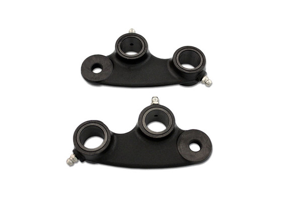 V-Twin - 49-0062 - Fork Rocker Set Black - Fits 1932-1940 Harley-Davidson G, 1930-1952 WL