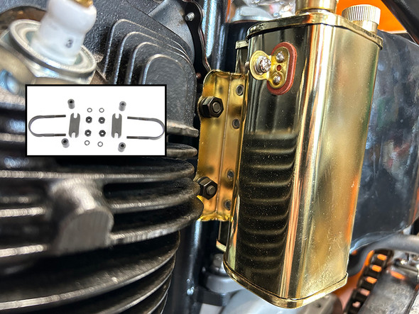 V-Twin - 49-0099 - Coil Mount Kit Parkerized