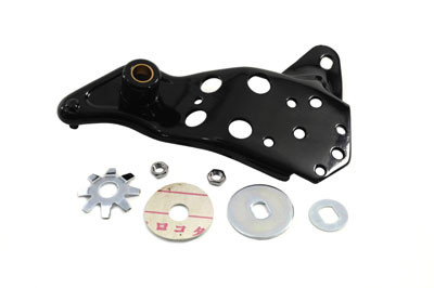 V-Twin - 49-0125 - Rocker Clutch Bracket Black - Fits 1936-1940 Harley-Davidson EL, 1941-1951 FL