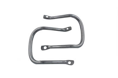 V-Twin - 49-0151 - Chrome Buddy Seat Handle Set - Fits 1933-1952 Harley-Davidson WL, 1937-1948 UL, 1936-1940 EL, 1933-1936 VL, 1941-1948 FL