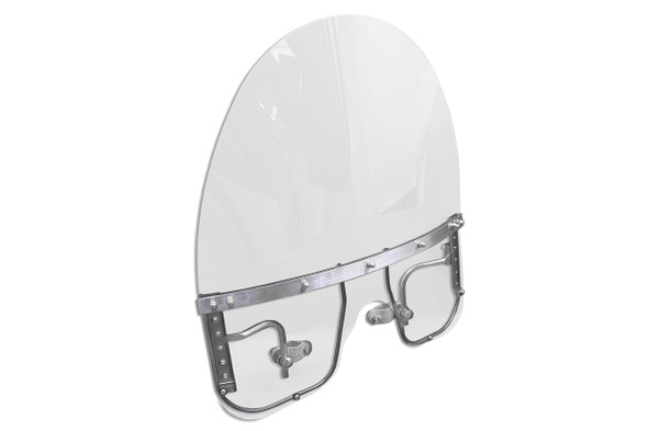 V-Twin - 49-0250 - Windshield Kit Non-Detachable Clear