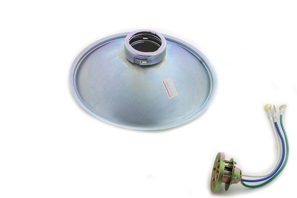 V-Twin - 49-0286 - Headlamp Socket Kit - Fits 1937-1948 Harley-Davidson UL, 1935-1936 VL, 1935-1957 WL, 1936-1940 EL, 1941-1948 FL