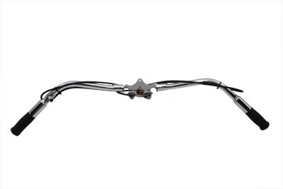 V-Twin - 49-0352 - Speedster Handlebar Chrome - Fits 1946-1948 Harley-Davidson UL, FL