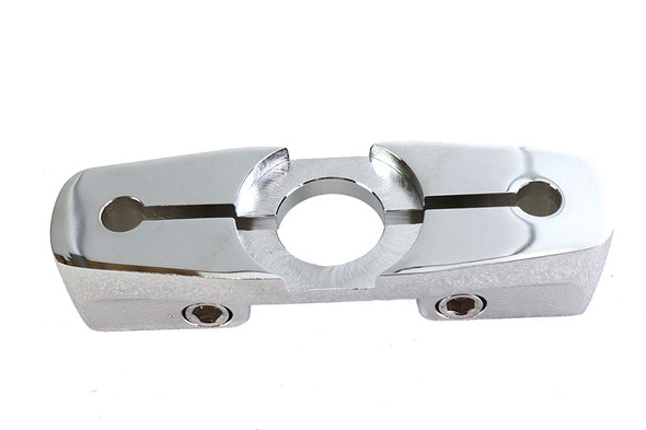 V-Twin - 49-0371 - Spring Fork Chrome Plated Top Triple Tree - Fits 1938-1945 Harley-Davidson UL, 1936-1940 EL, 1929-1957 G, 1929-1952 WL, 1941-1945 FL
