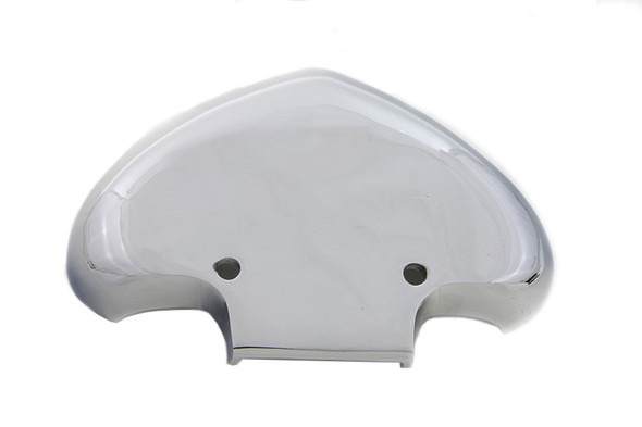 V-Twin - 49-0397 - Front Engine Bar Chrome Bolt Cover - Fits 1955-1957 Harley-Davidson FL, 1936-1940 EL, 1941-1947 FL