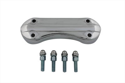 V-Twin - 49-0417 - Chrome Handlebar Riser Link - Fits 1949-1959 Harley-Davidson FL