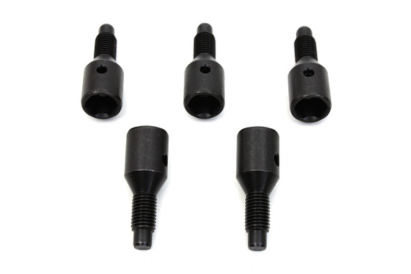 V-Twin - 49-0457 - Parkerized Lug Bolt Set - Fits 1941-1966 Harley-Davidson FL, 1936-1952 EL