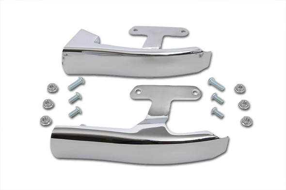 V-Twin - 49-0468 - Chrome Saddlebag Filler Strip Set