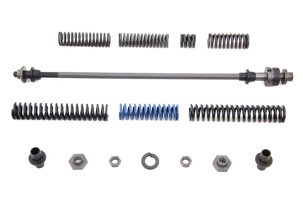 V-Twin - 49-0475 - Seat Post Rod and Spring Kit - Fits 1936-1952 Harley-Davidson EL, 1941-1980 FL