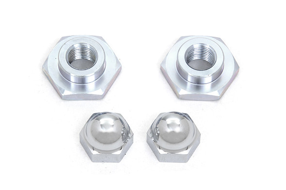 V-Twin - 49-0524 - Spring Fork Rod Top Nut Set - Fits 1937-1948 Harley-Davidson UL, 1936-1957 G, 1936-1952 WL, 1936-1948 EL, 1941-1948 FL