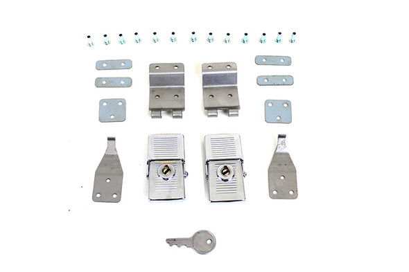 V-Twin - 49-0612 - 1964-1968 FL Saddlebag Lock Kit