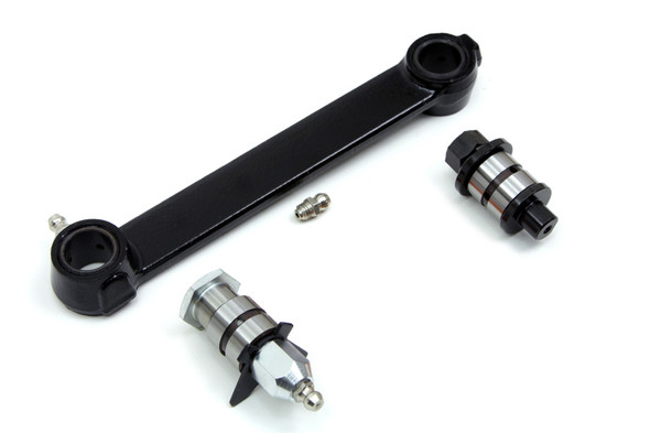 V-Twin - 49-0627 - Black Front Brake Shackle Bar Kit - Fits 1941-1948 Harley-Davidson UL, 1941-1957 G, 1941-1948 FL, EL