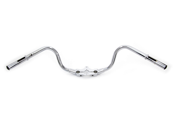 V-Twin - 49-0726 - Stelling & Helling Speedster Handlebar Chrome - Fits 1936-1957 Harley-Davidson G, 1936-1948 EL, 1941-1948 FL, 1936-1952 W