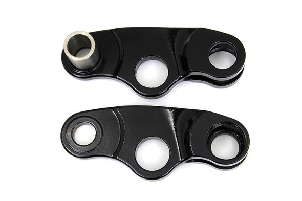 V-Twin - 49-0738 - Black Spring Fork Rocker Set
