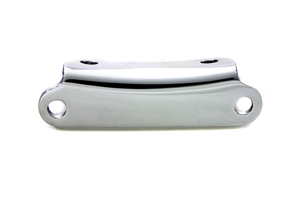V-Twin - 49-0847 - Oil Tank Fender Mount Bracket Chrome - Fits 1938-1947 Harley-Davidson UL, 1936-1940 EL, 1941-1957 FL
