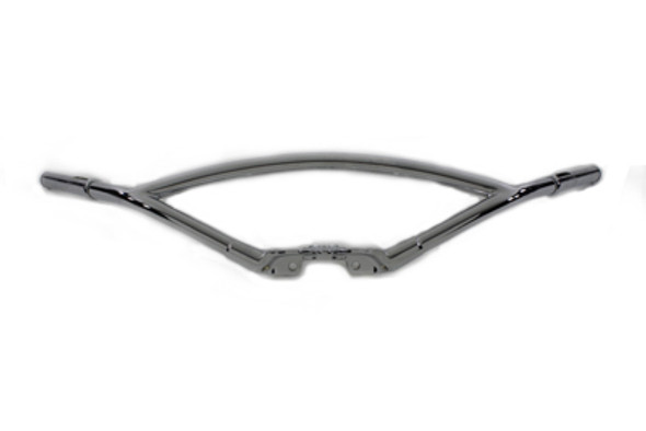 V-Twin - 49-0859 - Chrome Hollywood Style Offset Handlebars