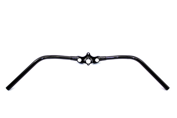 V-Twin - 49-0897 - Offset Spring Fork 1 inch Handlebar Black