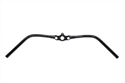 V-Twin - 49-0898 - Inline Spring Fork 1 inch Handlebar Black - Fits 1938-1945 Harley-Davidson UL, 1941-1957 G, 1941-1945 FL, 1936-1952 W, 1936-1946 EL