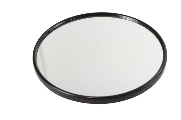 V-Twin - 49-0913 - Replica 5 inch Round Mirror Black