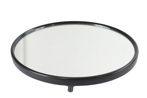 V-Twin - 49-0917 - 5 inch Early Style Mirror Black - Fits 1934-1957 Harley-Davidson G, 1937-1948 UL, 1936-1940 EL, 1934-1936 VL, 1941-1945 FL, 1934-1952 WL