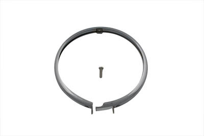 V-Twin - 49-0922 - Headlamp Bezel Chrome - Fits 1941-1962 Harley-Davidson FL, 1936-1940 EL
