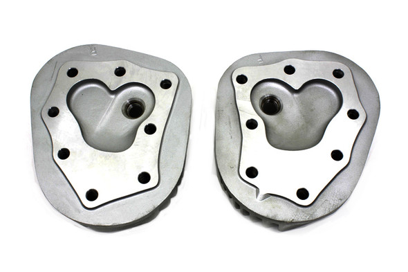 V-Twin - 49-0945 - 6:1 High Compression Head Set Aluminum - Fits 1939-1973 Harley-Davidson G, 1939-1946 WLD, 1939-1952 W