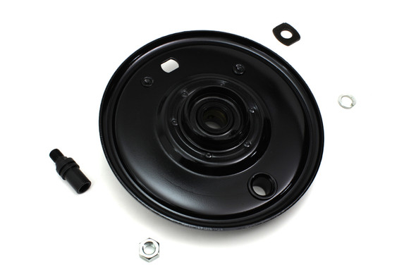 V-Twin - 49-1015 - Front Brake Backing Plate - Fits 1938-1940 Harley-Davidson UL, EL