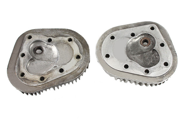 V-Twin - 49-1019 - WLDR Cylinder Head Set - Fits 1941-1973 Harley-Davidson G, 1941-1952 WL