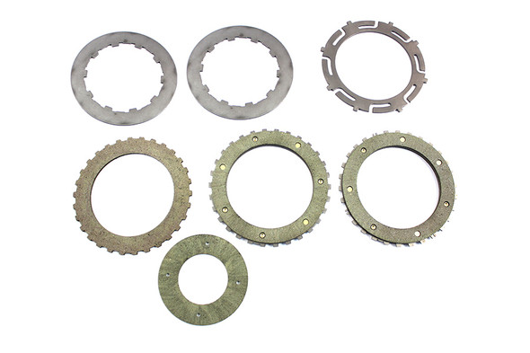 V-Twin - 49-1160 - Replica Clutch Plate Set - Fits 1936-1940 Harley-Davidson EL, UL