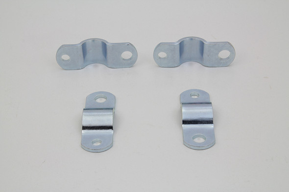 V-Twin - 49-1331 - Windshield Strap Set Zinc