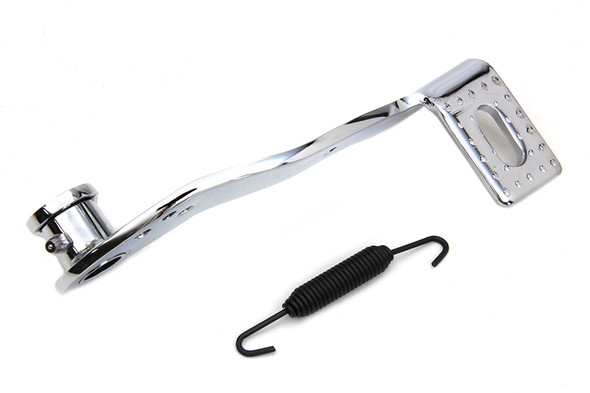 V-Twin - 49-1375 - Chrome Brake Pedal Kit - Fits 1939-1952 Harley-Davidson WL, 1941-1957 G