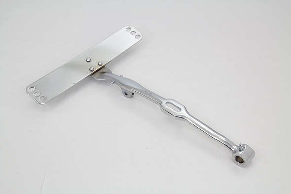 V-Twin - 49-1376 - Replica Forged Seat T Chrome - Fits 1937 Harley-Davidson EL (Late), 1937 UL (Late)