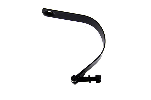 V-Twin - 49-1382 - Black Generator Mount Strap - Fits 1936-1940 Harley-Davidson EL, 1941-1957 FL, 1937-1948 U